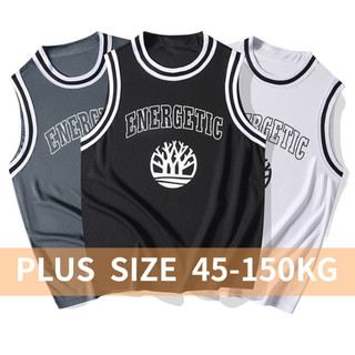 [Plus Size] Bóng rổ nam Lưới thoáng khí Xe tăng không tay cỡ lớn Chạy bộ thể thao Áo Vest tập thể dục ngoại cỡ