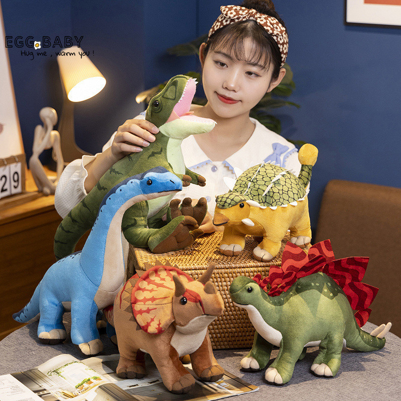 Mô Phỏng Khủng Long Sang Trọng Đồ Chơi Khủng Long Kỷ Jura Tyrannosaurus Triceratops Velociraptor Quà Tặng Cho Bé Trai Quà Tặng Sinh Nhật