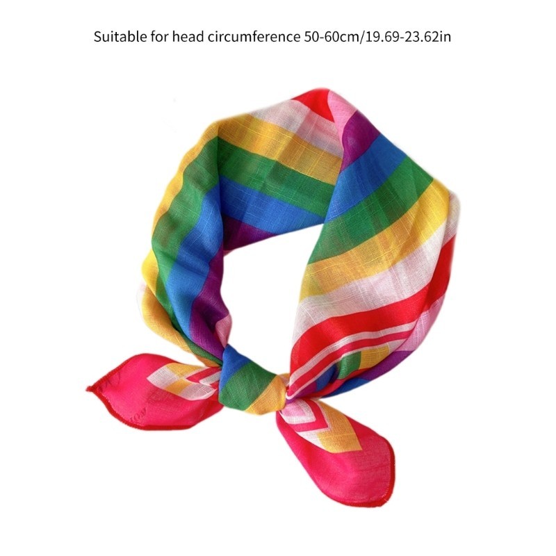 Khăn trùm đầu hoa mịn thanh lịch sáng tạo quấn đầu Cottagecore Holiday Flower Headscarf