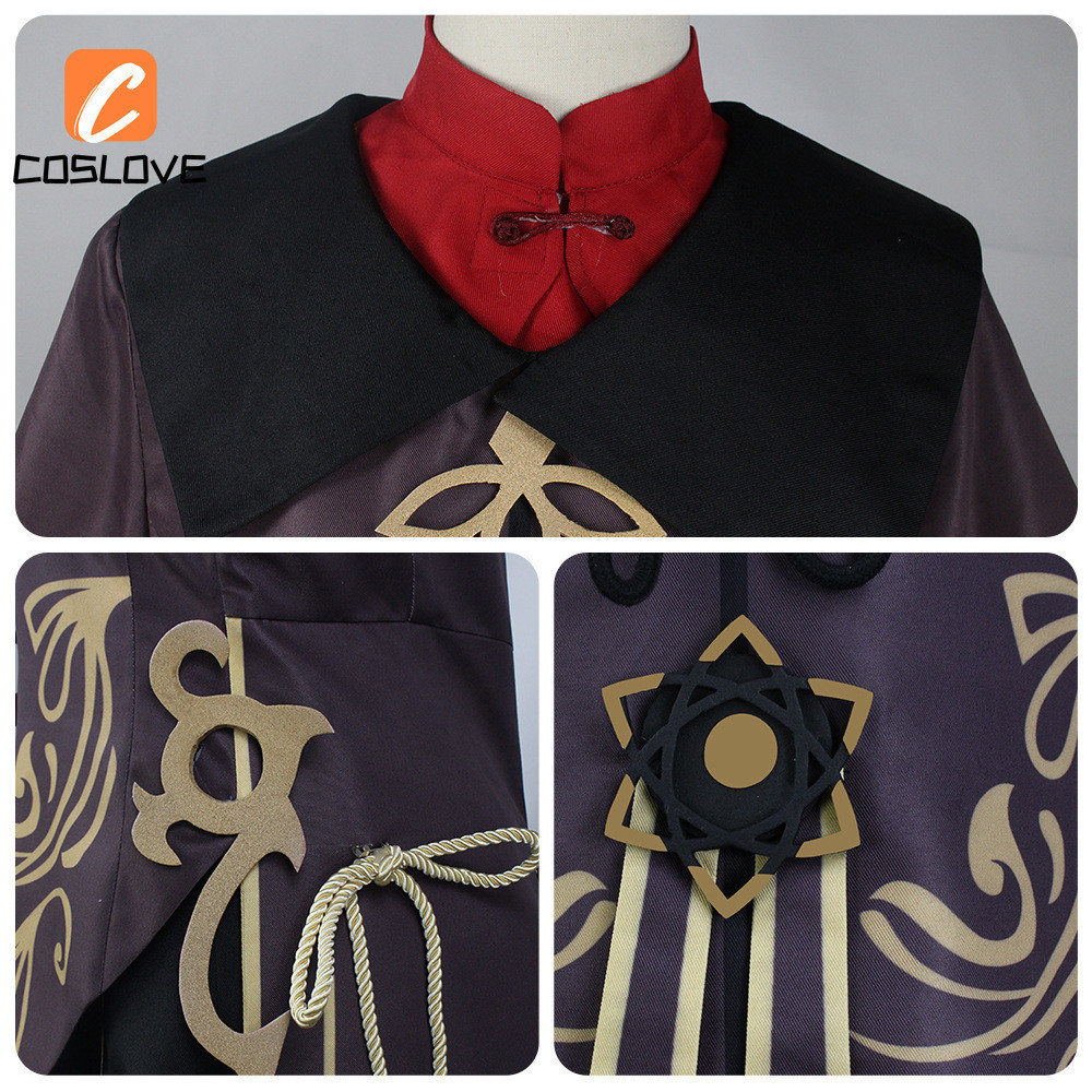 Anime Trò Chơi Genshin Tác Động Hutao Cosplay Trọn Bộ Trang Phục Phù Hợp Với Người Phụ Nữ Cổ Điển Trò Chơi Da Đảng Biểu Diễn Trang Phục Đồng Phục