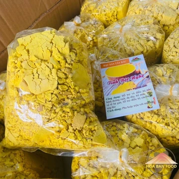 Tinh bột nghệ hữu cơ nguyên chất loại 1, xay lọc thủ công. Tinh bột nghệ vàng, đỏ nano uống, trộn mật ong thuận thiên
