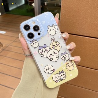 Dành Cho Samsung Galaxy S24 S23 S22 Plus Ultra FE S24 + S23 + S22 + Vỏ Điện Thoại Chiikawa Usagi Hamster Thỏ Thỏ Hoạt Hình Trong Suốt Trong Suốt Vỏ Silicon Mềm