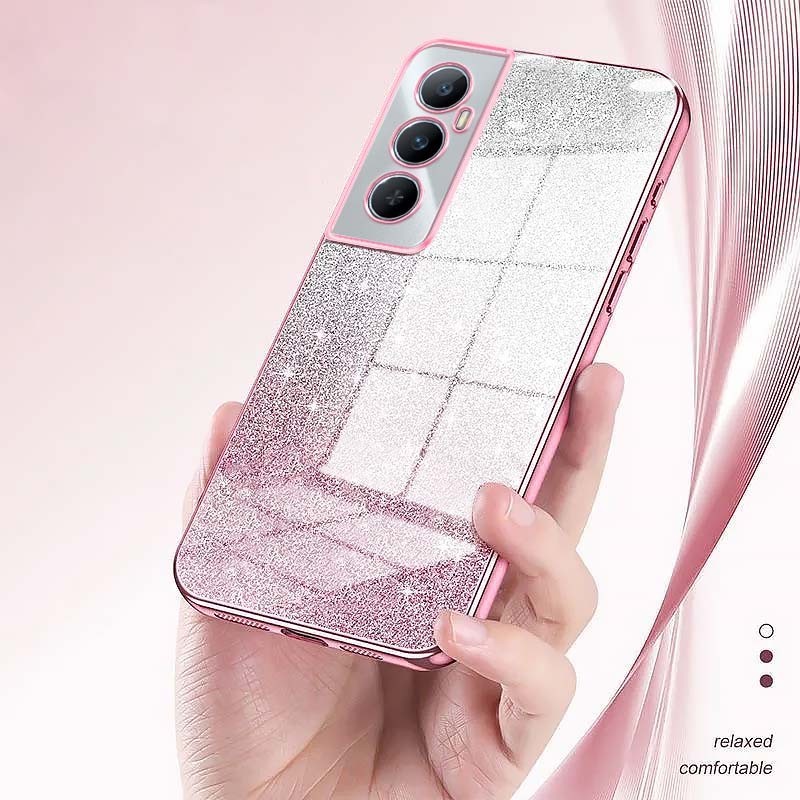 YBD Ốp Điện Thoại Mới Nhất Cho OPPO Realme C65 4G Bảo Vệ Toàn Diện Vỏ Ống Kính Silicon Mềm