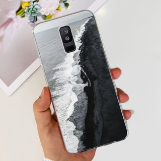 Dành Cho Samsung Galaxy A6 + (2018) / A6 (2018) Ốp Lưng Samsung A 6 A6 Plus 2018 SM-A605G A605F A600F A600G Vỏ Điện Thoại TPU Silicon Mềm Sơn Thời Trang