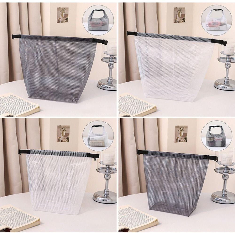 Túi mua sắm WOODNEST, Túi đựng đồ chống nước di động, Túi trang điểm loại khóa chất lượng cao Du lịch