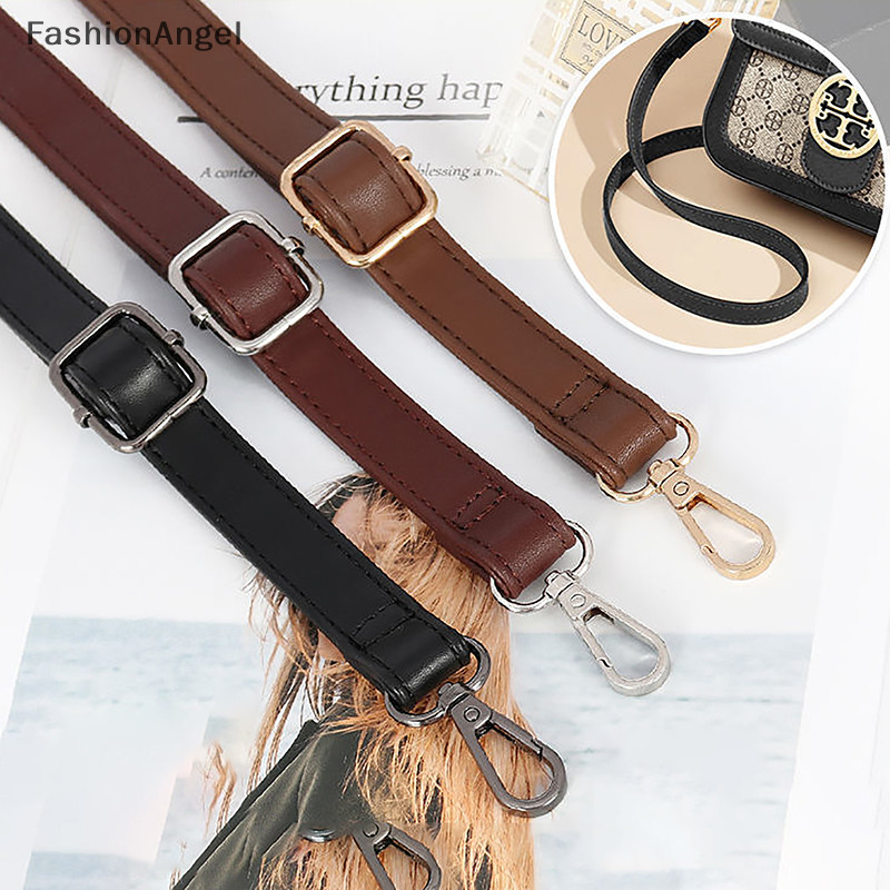 Túi xách FashionAngel Phụ kiện 130cm Dây đeo túi da có thể điều chỉnh dài cho đeo chéo 1,8cm Dây đeo vai rộng thay thế TH