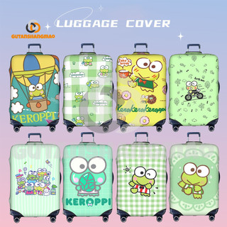Sanrio Keroppi Hành Lý Có Thể Giặt Được Vali Bảo Vệ Chống Trầy Xước Vali Phù Hợp Với Hành Lý 18-32 Inch