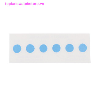 Toplanswatchstore Thẻ chỉ báo độ ẩm cho độ ẩm Tesg trong hộp kín10% -60% Thẻ giấy thử nghiệm Thẻ độ ẩm sáu điểm màu xanh VN