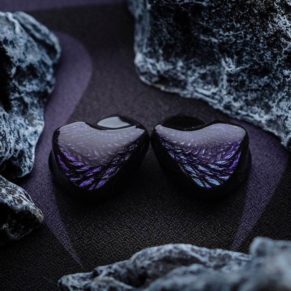 Tai nghe nhét tai trình điều khiển động Kinera Celest Wyvern Abyss 10mm LCP Tai nghe nhạc HiFi có cáp 3,5mm 2Pin có thể tháo rời
