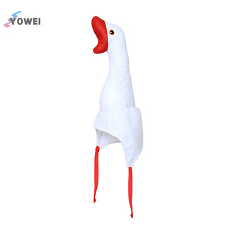 YOWEI Dễ Thương Sang Trọng Ngộ nghĩnh Hình Ngỗng Người Lớn Trẻ Em Halloween Đảng Cosplay Động Vật Mũ Trùm Đầu Mùa Đông Ấm Trang Phục VN
