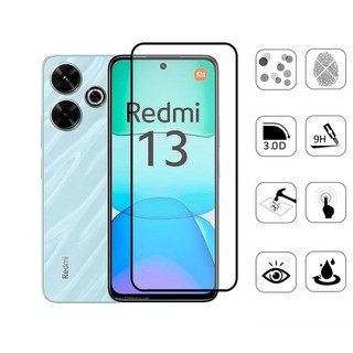 Redmi 13 4G 2 trong 1 Kính Cường Lực Bảo Vệ Màn Hình Cho Xiaomi Redmi 13C 12 A3 Note 13 Pro Plus 4G 5G 9D Kính Bảo Vệ Phim Với Ống Kính Máy Ảnh