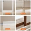 Dải niêm phong đáy cửa GUSTAVA, Dụng cụ loại trừ dự thảo PVC tự dính, Dụng cụ chặn cửa phòng chống côn trùng gia đình 100cm chuyên nghiệp Phòng ngủ