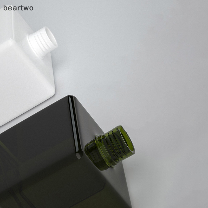 < Beartwo > Chai Lotion Mới Nhựa Trong Suốt Rỗng Dầu Gội Di Động Chia Chai Đẹp