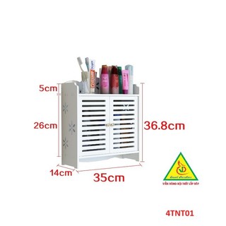 Tủ nhà tắm gỗ nhựa PVC 4TNT01 - VĐ Smart Furrniture NỘI THẤT LẮP RÁP VIENDONGADV