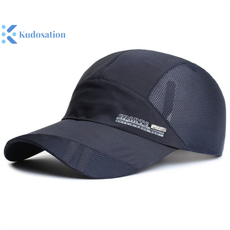 Kudosation Ngoài Trời Nhanh Khô Mũ Chống Nắng Cho Nam Nữ Mùa Hè Bóng Chày Thể Thao Golf Mũ Câu Cá