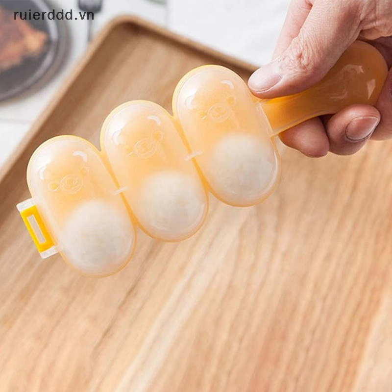 # NEW # Rice Shaker DIY Rice Baller Shakers Khuôn làm đồ ăn trưa Onigiri Mold DIY Rice Baller Shakers Kitchen Sushi Tools Phụ kiện.