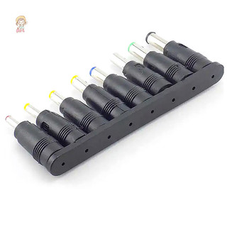 TWE 8 Chiếc Đa Năng Laptop Bộ Chuyển Đổi Nguồn Điện Kết Nối Cắm AC Jack Sạc Kết Nối Bộ Chuyển Đổi Nguồn Cắm VN