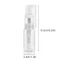 Bình xịt kim sa nổi bật IAPPORTUNIA, Bình xịt bột nhựa 35ml / 50ml, Ống đóng chai phụ có thể nạp lại