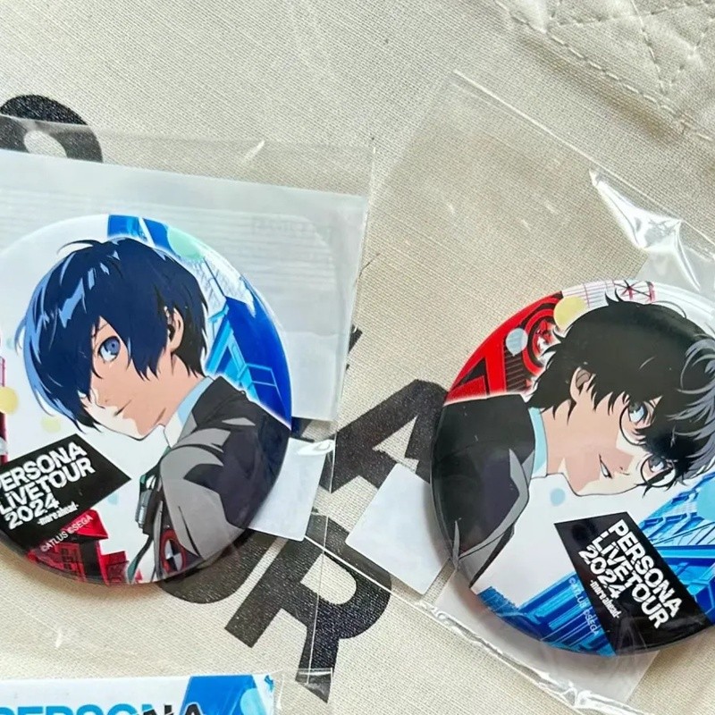 Persona 3 Huy Hiệu 58mm, Pin Men Tùy Chỉnh, Quà Tặng Chất Lượng Cao, Doujinshi Pin, Huy Hiệu Anime, Ý Tưởng Quà Tặng