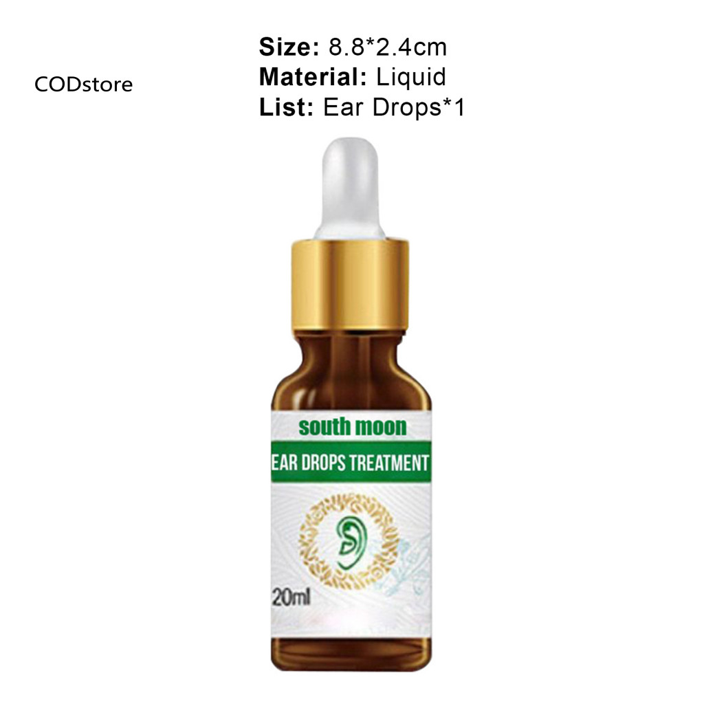 Kdc 20ML Chất lỏng tai ù tai Hiệu ứng nhanh Nhỏ gọn Thân thiện với người dùng ù tai Giảm thính lực để giảm âm thanh rung