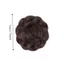 COSCOVED Hoa Bun Đầu Tóc Giả, Tóc Giả Cô Dâu Donut Chignon, Retro Tự Nhiên Vintage Tóc Móng Vuốt Tóc Bun Nữ
