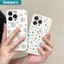 ibumpers Ốp Lưng IPhone Đơn Giản Hàn Quốc Taiyaki Mèo Họa Tiết Cho IPhone 16 15 14 12 13 11 Pro Max IP 7 8 Plus X XS XR Ốp Điện Thoại Silicon Mềm Chống Sốc