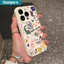 ibumpers Ốp Lưng IPhone Đơn Giản Nhiều Màu Sắc Có Họa Tiết Cho IPhone 16 15 14 12 13 11 Pro Max IP 7 8 Plus X XS XR Ốp Điện Thoại Silicon Mềm Chống Sốc