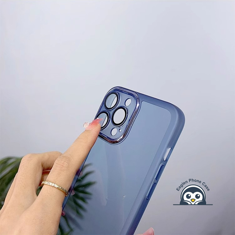 Ốp Điện Thoại Trong Suốt Đơn Giản Cho infinix Note 40X 40 30 Pro Plus 30i GT 20 10 Pro Zero 40 30 Smart 7 6Plus 5 4G 5G Vỏ Trong Suốt Màu Mạ Khung Ống Kính Vỏ Mềm Chống Rơi