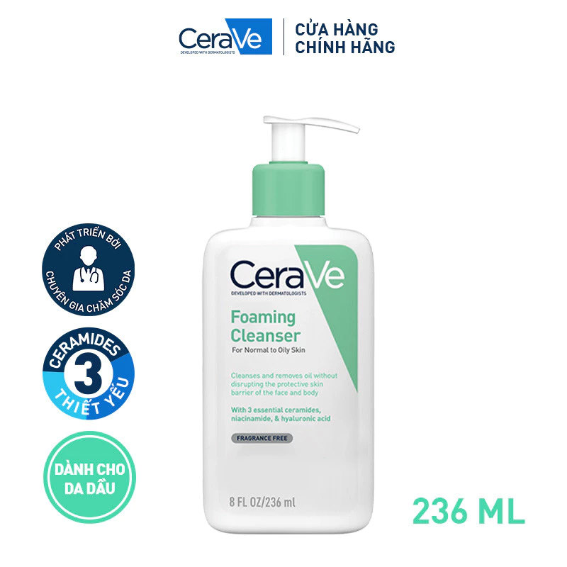 CeraVe Foaming Facial Cleanser