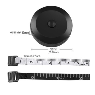Tape Measure 150cm Double Scale Measuring Tape Portable Clothing Sewing Tool