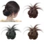 FUJIOU Messy Bun Head Tóc Giả, Tổng Hợp Scrunchie Móng Vuốt Thấp Chignon, Phụ Kiện Tóc Nửa Dây Buộc Tự Nhiên Lông Tơ Đầu Đuôi Ngựa Sử Dụng Hàng Ngày