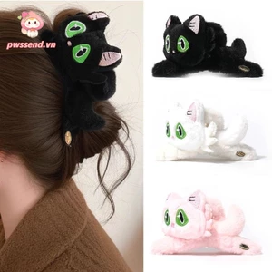 Pwssend Kẹp, Móng Vuốt Tóc Chống Trơn Trượt Sang Trọng, Thời Trang Mèo Giữ Mạnh Phụ Kiện Tóc Cho Bé Gái