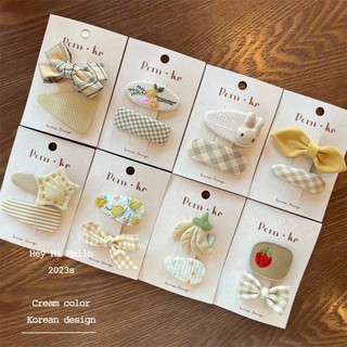Phong Cách Hàn Quốc Phong Cách Mới Phong Cách Dễ Thương Kem Phụ Kiện Tóc Nơ
