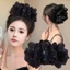 【Phụ Kiện Tóc】Kẹp Tóc Nơ Đen To Đẹp Trang Hàn Quốc Cho Nữ
