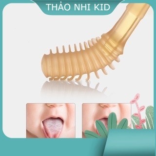 Set rơ lưỡi,Bộ Rơ Lưỡi Silicon Bản Chải Silicon Cho Bé Mềm Chống Tưa Lưỡi Nấm Lưỡi Rưa Lưỡi Cho Bé 0 - 2 Tuổi