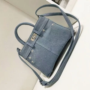 Du lịch thiết yếu!Túi đeo vai di động Denim thời trang Túi đeo chéo đa năng thông thường mới