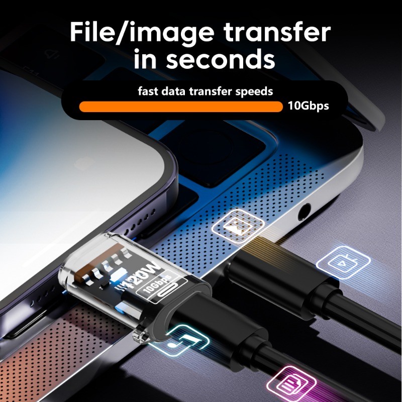 [Đặc sắc] Bộ chuyển đổi Type-C sang USB 3.2 - Bộ chuyển đổi USB C - Bộ chuyển đổi sạc nhanh 120W - Bộ chuyển đổi truyền dữ liệu tốc độ cao 10Gbps - Dành cho máy tính bảng điện thoại