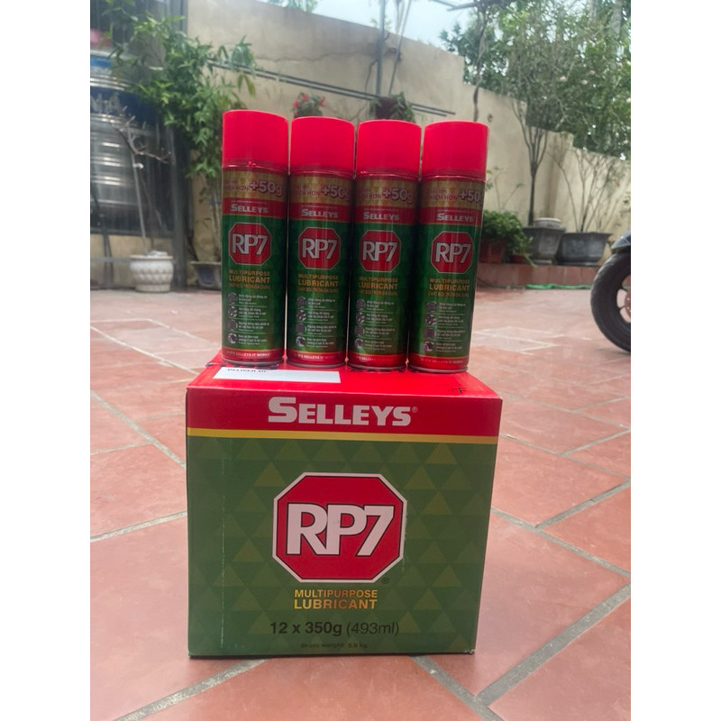 Thùng 10 Chai Xịt RP7 giá rẻ nhất thị trường chống rỉ và bôi trơn ...