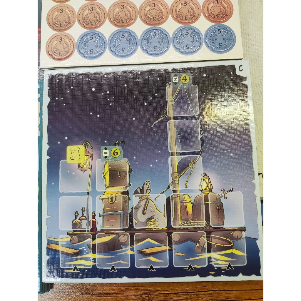 Boardgame Captain Flip Trở thành Vua Hải Tặc bản Trung Tigar