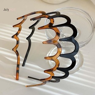 Julyhot Mới Băng Đô Tóc Zigzag Ban Nhạc Notched Headband Người Phụ Nữ Người Đàn Ông Cô Gái Quà Tặng Sinh Nhật Giải Cứu Tóc Gãy Hiện Vật Massivedeals