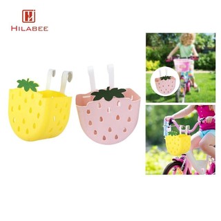 Hilabee Giỏ Xe Đạp Trẻ Em Xe Đạp Ba Bánh Giỏ Cho Bé Trai Bé Gái Nhẹ Dễ Thương Trang Trí Phụ Kiện Tay Cầm Treo Để Mua Sắm Ngoài Trời