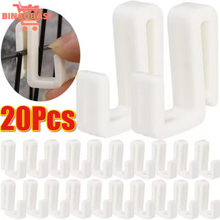 Móc Mini Hình Chữ S - Móc Nhỏ Bằng Nhựa Di Động - Tủ Quần Áo Nhà Bếp Phòng Tắm Mặt Dây Chuyền Chìa Khóa Treo Móc Treo