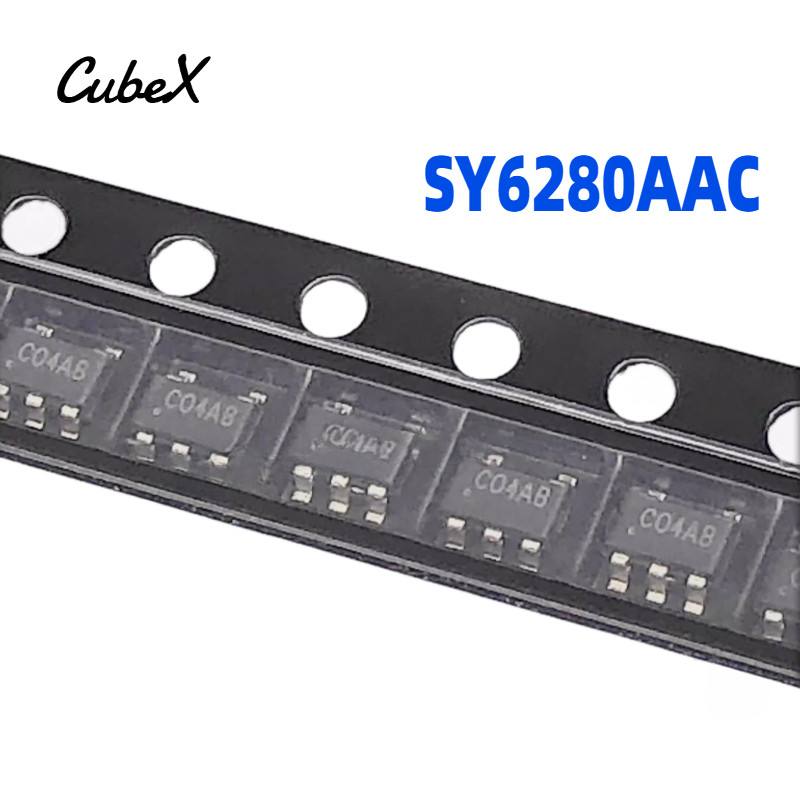 Chính Hãng SY6280AAC SY6280 SOT23-5 Gói IC Nguồn Chip Tải Công Tắc IC ...