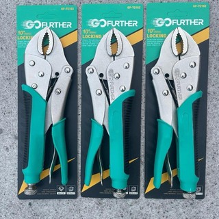 Combo 3 Kìm Bấm Miệng Cong 10inch 250mm GF Tay Bọc Chống Trượt