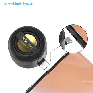 Unewtyu Loa Di Động Hộp Âm Thanh Đa Năng Type-C Và Jack 3.5 Mm Bộ Khuếch Đại Điện Thoại Di Động Loa Không Dây Bên Ngoài VN
