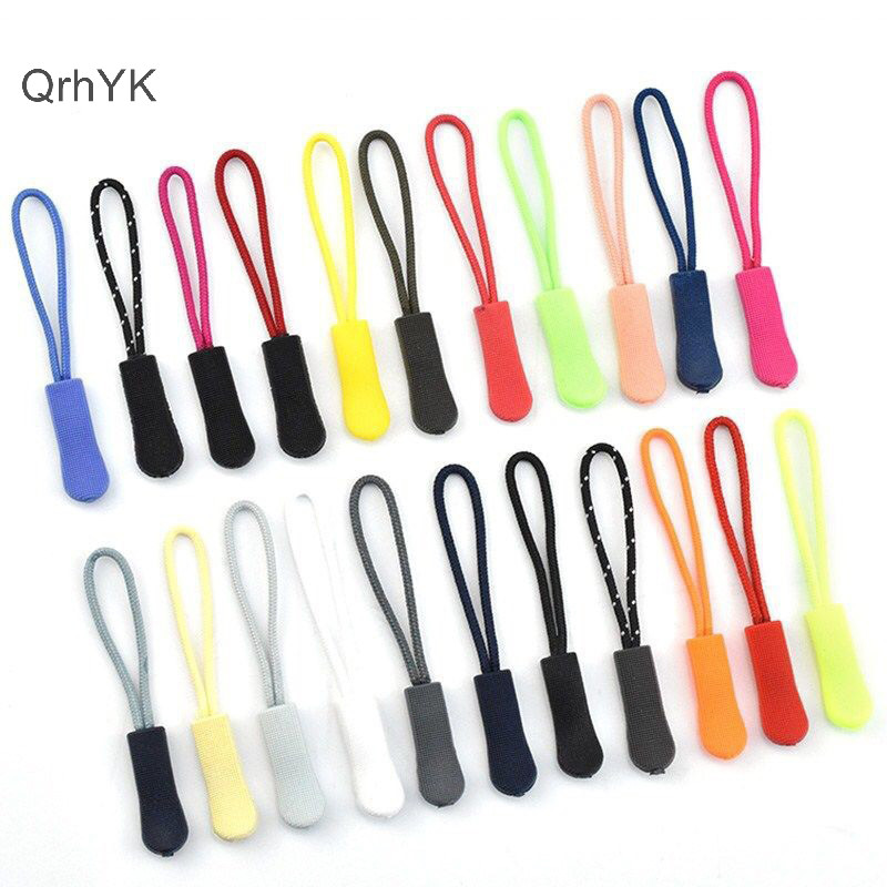 Nhà Máy Thời Trang Mới 10 Chiếc Dây Kéo Kéo Kéo Cuối Phù Hợp Với Dây Thẻ Thay Thế Kẹp Khóa Gãy Fixer Dây Zip Tab Túi Du Lịch Vali Lều QrhYK