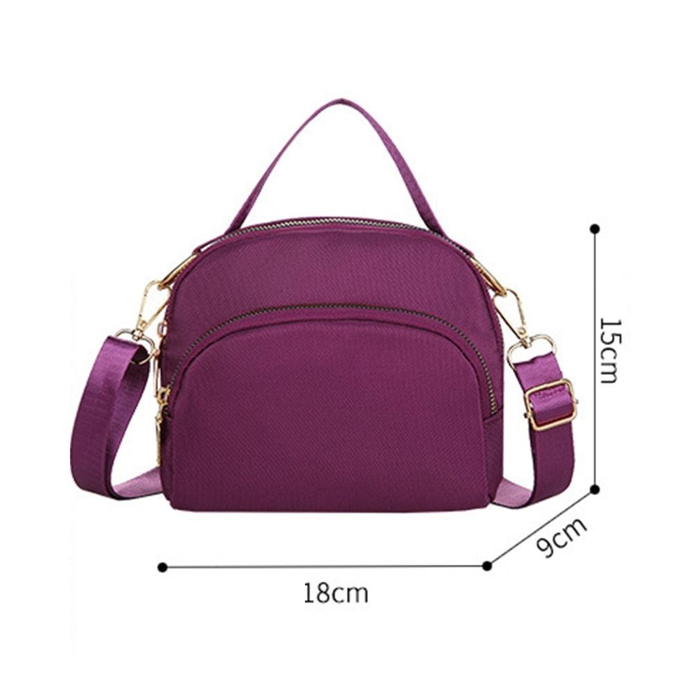 Túi đeo chéo CPINCP, Túi xách Mini ngọt ngào, Ví đa chức năng Dây kéo Túi đeo vai điện thoại di động dành cho nữ