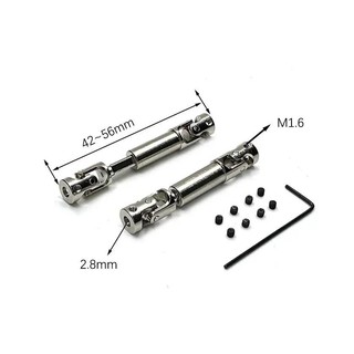 Dành Cho FMS FCX24 Trục Truyền Động Kim Loại CVD Trục Truyền Động 1 / 24 RC Xe Bánh Xích Nâng Cấp Phần Phụ Kiện & & & *