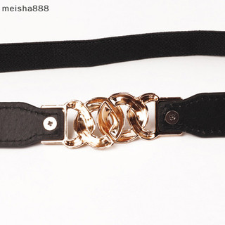 Meisha888 Dây Xích 3 Màu Thắt Lưng Co Giãn Thắt Lưng Nữ Áo Khoác Thắt Lưng