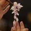 Kẹp Tóc DELMER Hanfu, Que Tóc Cho Buns Tua Rua Gỗ Tóc, Phong Cách Cổ Điển Hoa Đũa Tóc Sườn Xám Phụ Kiện